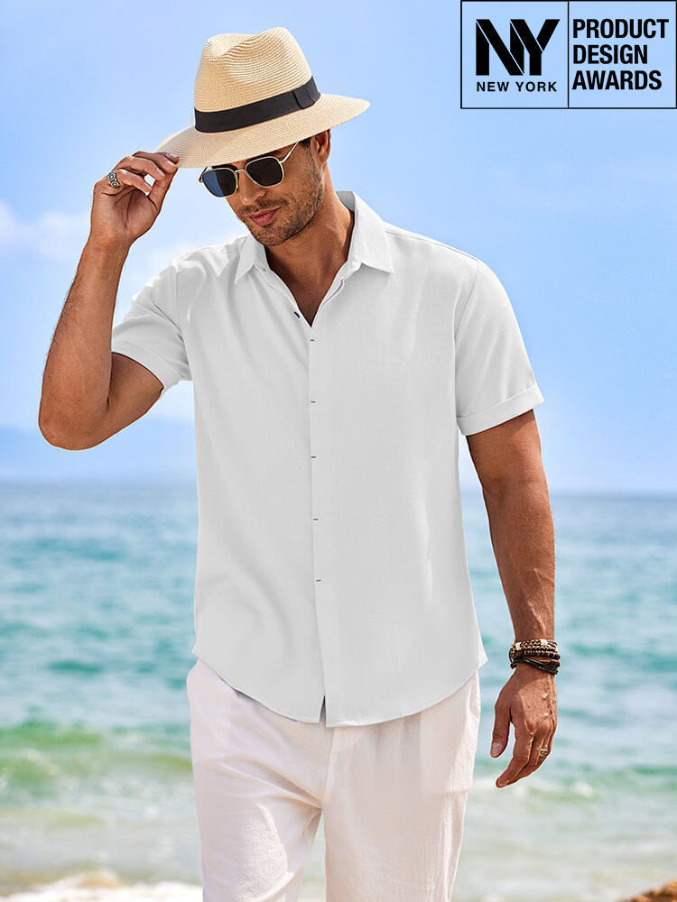 Lightweight Linen Comfort Shirt