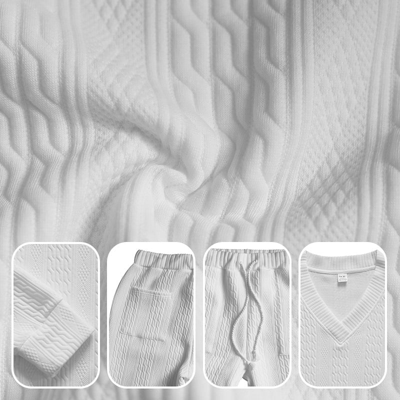 Cozy V-Neck Lounge Set