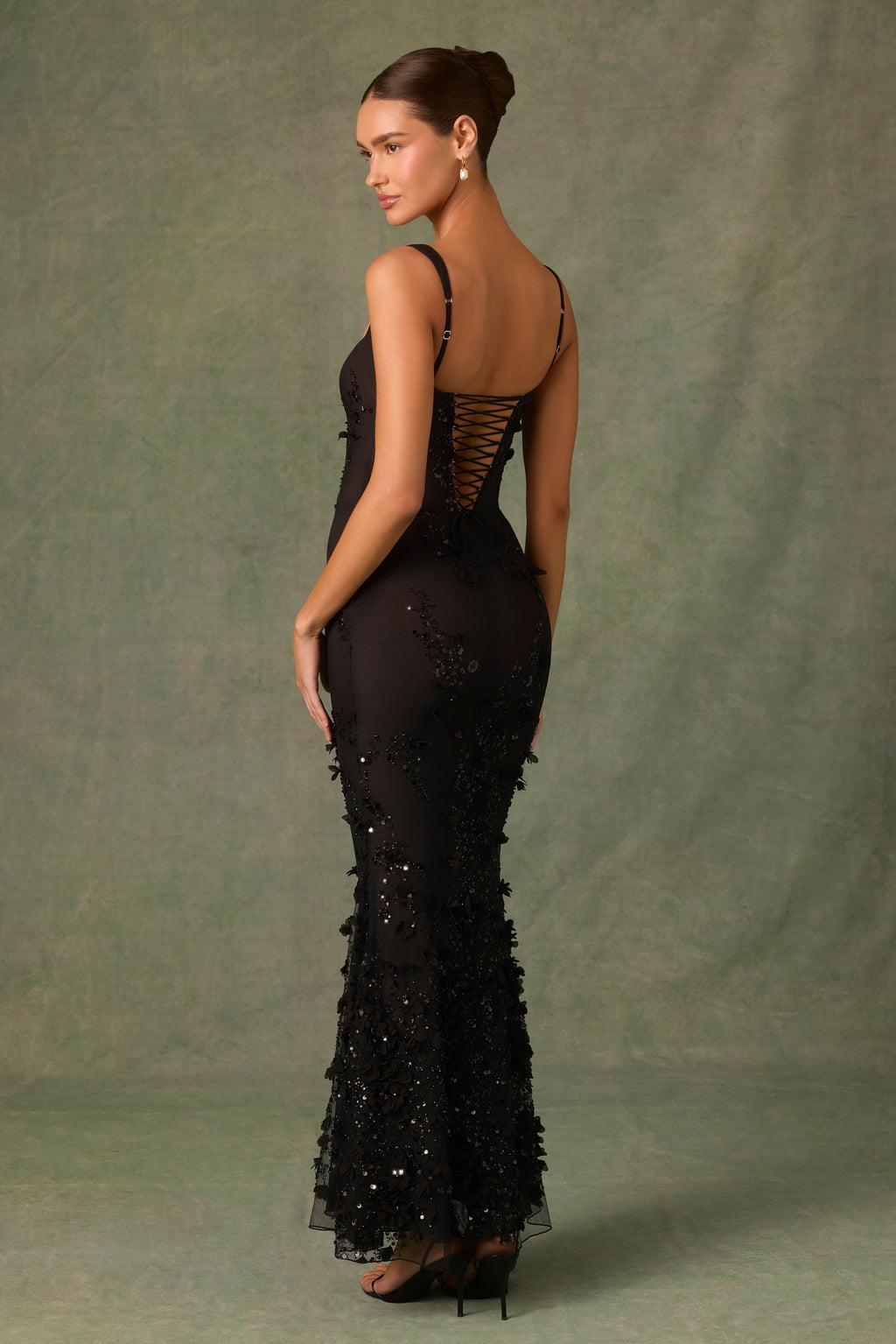 Celestia Embellished Corset Gown